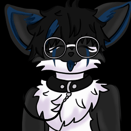 Artwork of Darky wearing round silver glasses